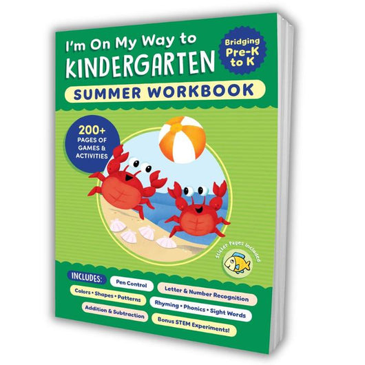 Kindergarten Summer Workbook – 200+ Activities & Games for Kids