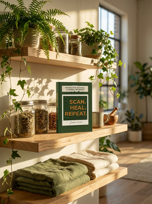 Scan Heal Repeat – Interactive Natural & Herbal Wellness Guide