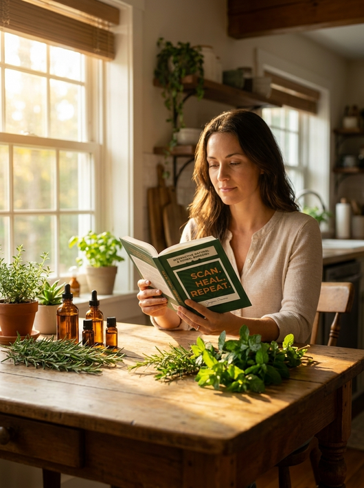 Scan Heal Repeat – Interactive Natural & Herbal Wellness Guide